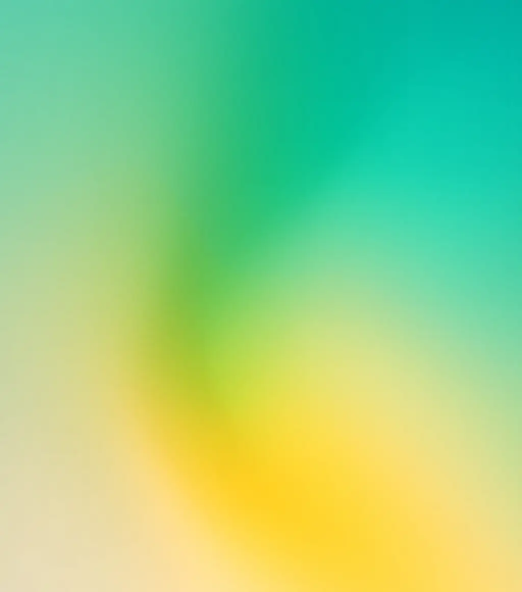 Fond en gradient de couleur verte et jaune