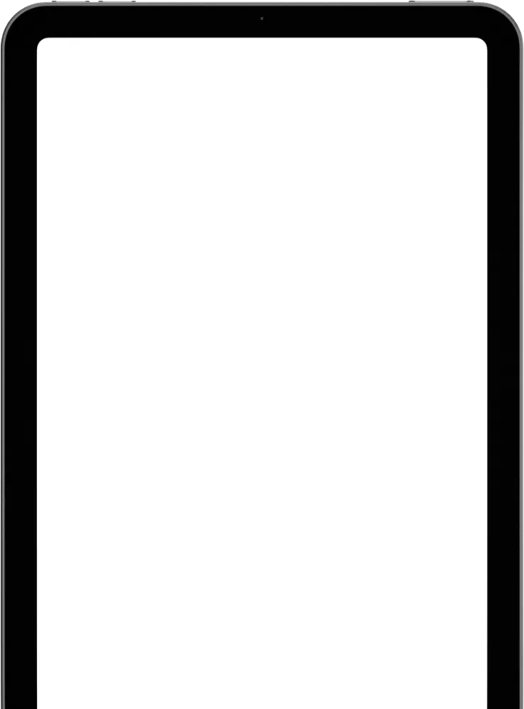 Démonstration d'un menu interactif 3D sur tablette
